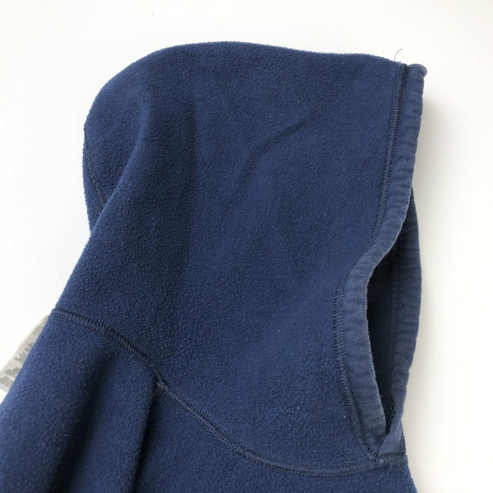2000'S adidas sweatshirt pullover hoodie, Made in Canada, Men's size M cotton navy blue type Vintage Second Hand