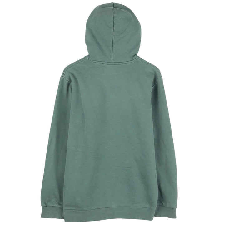 Adidas Originals Sweatshirt Pullover Hoodie, Men's Size M cotton Green type dark green Vintage Second Hand