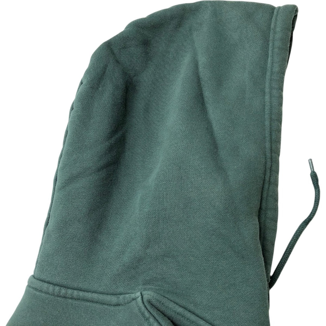 Adidas Originals Sweatshirt Pullover Hoodie, Men's Size M cotton Green type dark green Vintage Second Hand