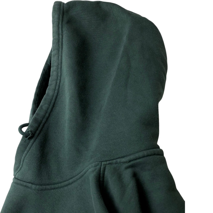 Adidas Originals Sweatshirt Pullover Hoodie, Men's Size M cotton Green type dark green Vintage Second Hand
