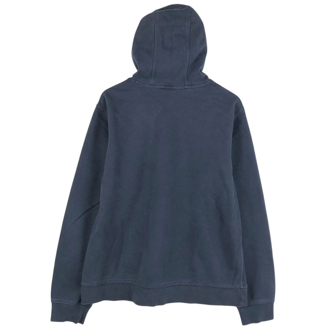 Nike Sweat Pullover Hoodie Men's XL Size cotton navy blue type Vintage Second Hand