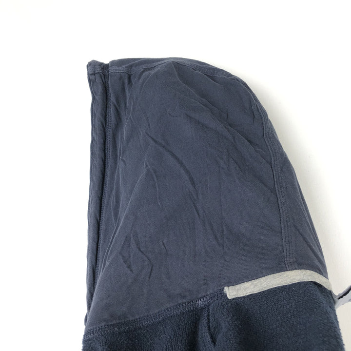 Nike Sweat Pullover Hoodie Men's XL Size cotton navy blue type Vintage Second Hand