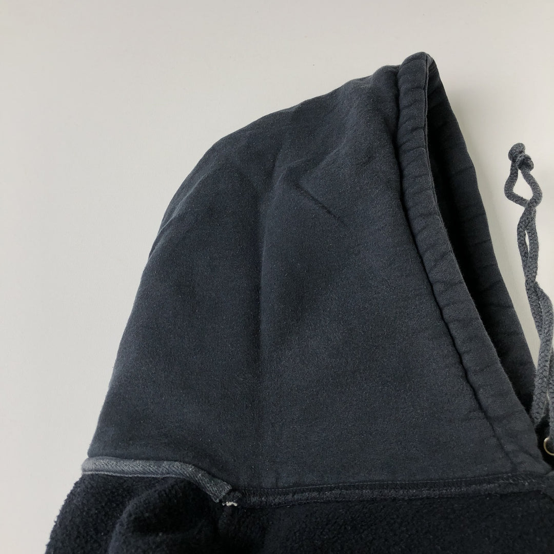 90s-00'S Puma Sweatshirt Pullover Hoodie, Men's Size XL (Equivalent), Vintage unclear black type Vintage Second Hand