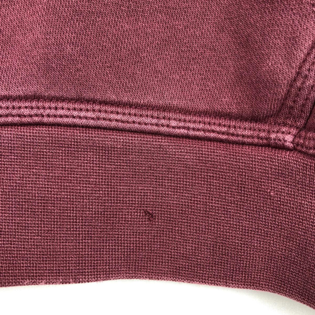 Nike Sweat Pullover Hoodie, Men's Size L cotton Red type red-purple Vintage Second Hand