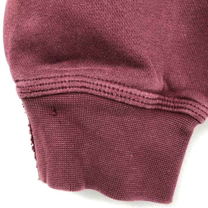 Nike Sweat Pullover Hoodie, Men's Size L cotton Red type red-purple Vintage Second Hand