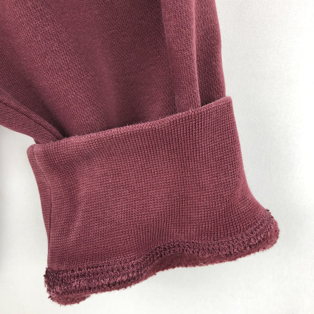 Nike Sweat Pullover Hoodie, Men's Size L cotton Red type red-purple Vintage Second Hand
