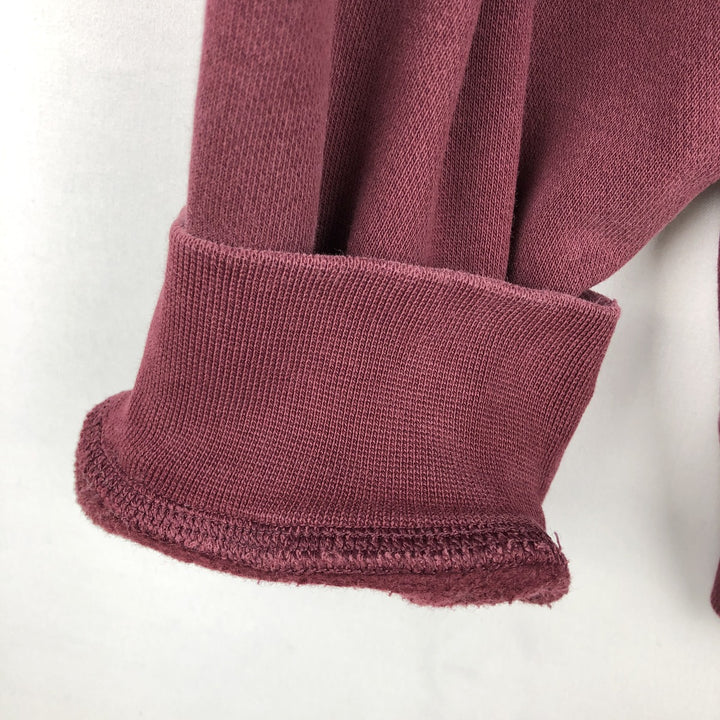 Nike Sweat Pullover Hoodie, Men's Size L cotton Red type red-purple Vintage Second Hand