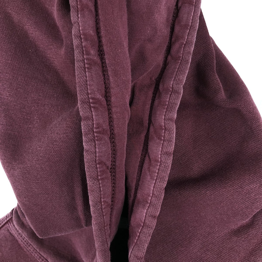 Nike Sweat Pullover Hoodie, Men's Size L cotton Red type red-purple Vintage Second Hand