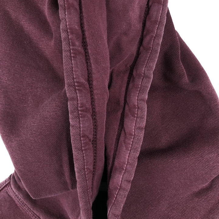Nike Sweat Pullover Hoodie, Men's Size L cotton Red type red-purple Vintage Second Hand