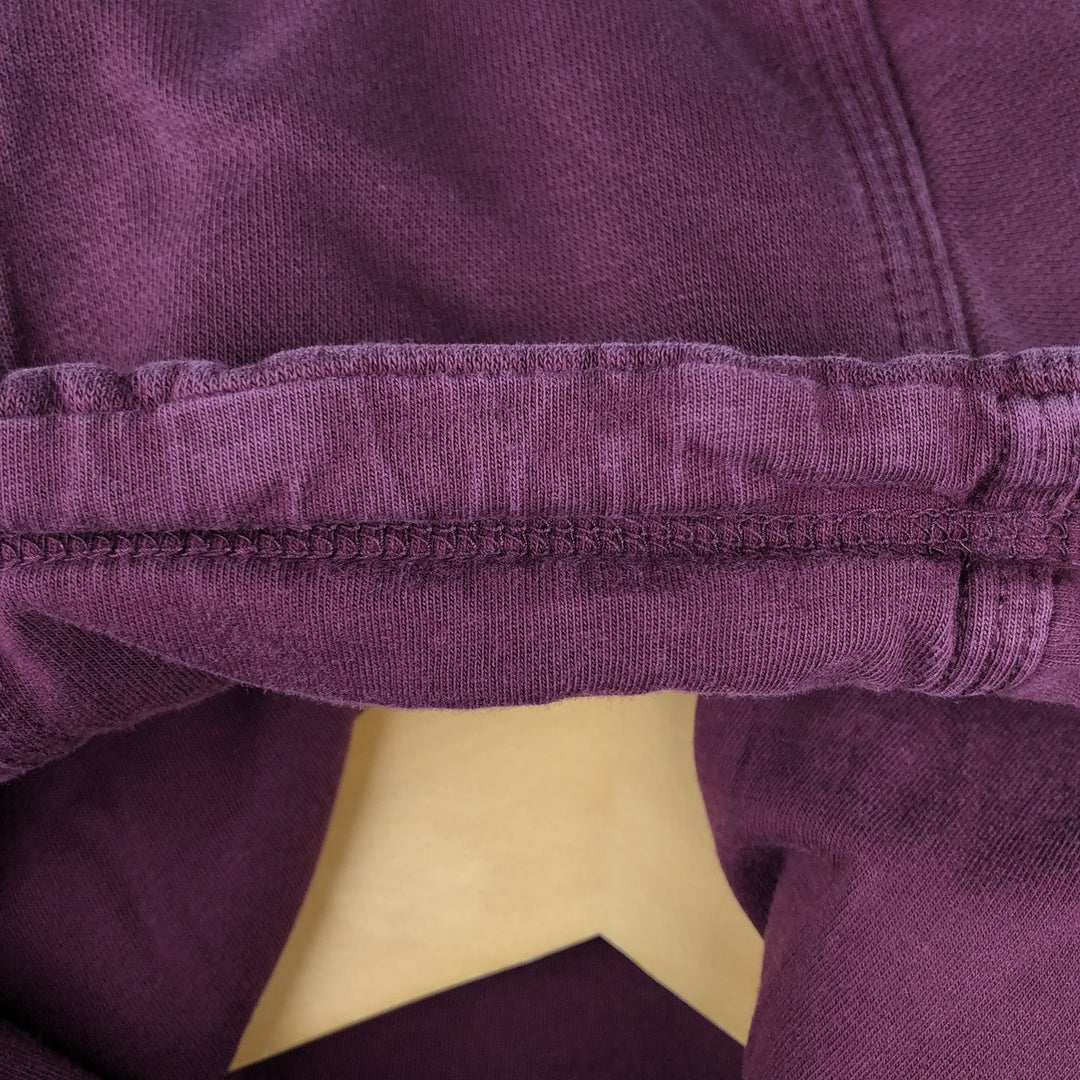 Nike Sweat Pullover Hoodie, Men's Size L cotton Red type red-purple Vintage Second Hand