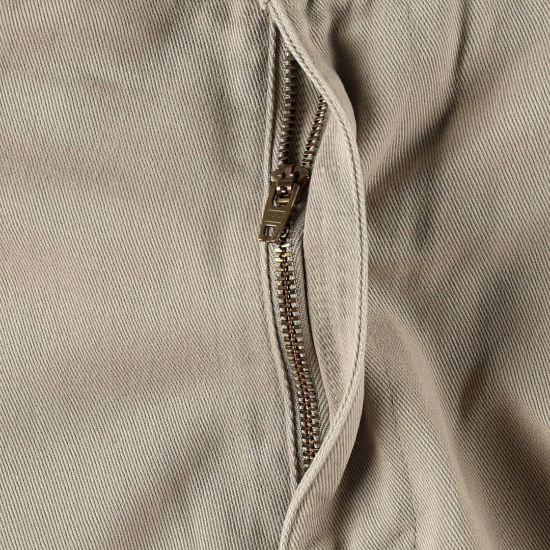 Ralph Lauren CHAPS Two-Pleat Chino Pants, Men's Size W34 (approx.) cotton Beige type Vintage Second Hand