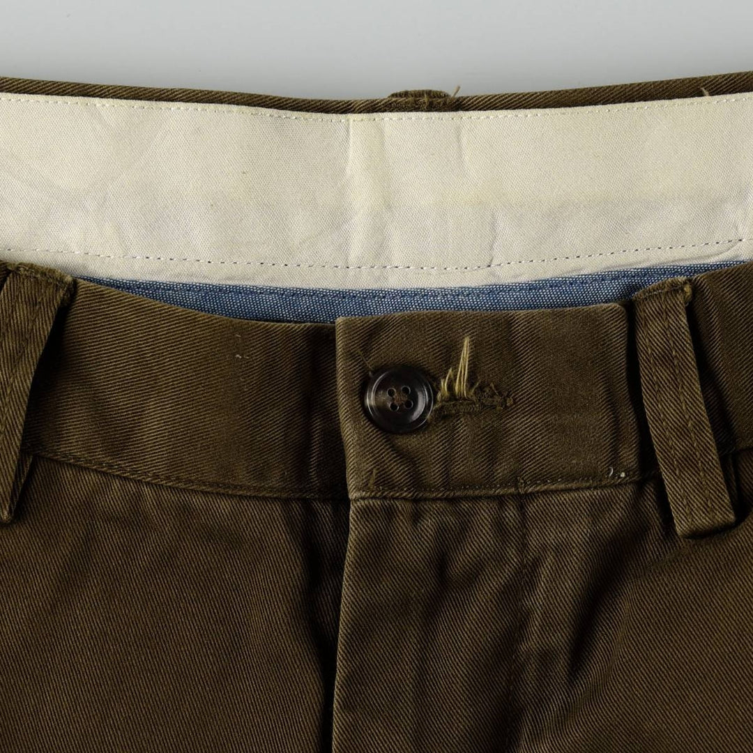 Ralph Lauren POLO RALPH LAUREN Classic Fit Chino Pants, Men's, Size W36 cotton brown type Vintage Second Hand