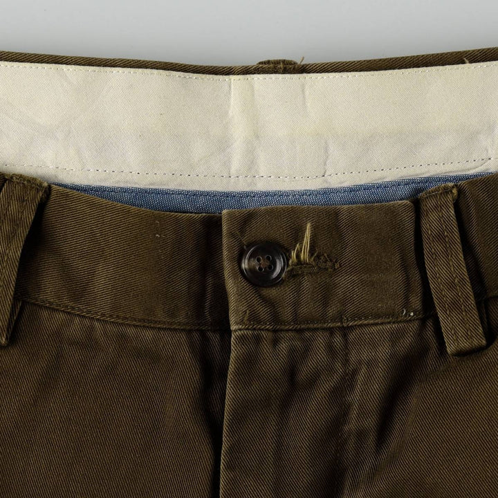 Ralph Lauren POLO RALPH LAUREN Classic Fit Chino Pants, Men's, Size W36 cotton brown type Vintage Second Hand