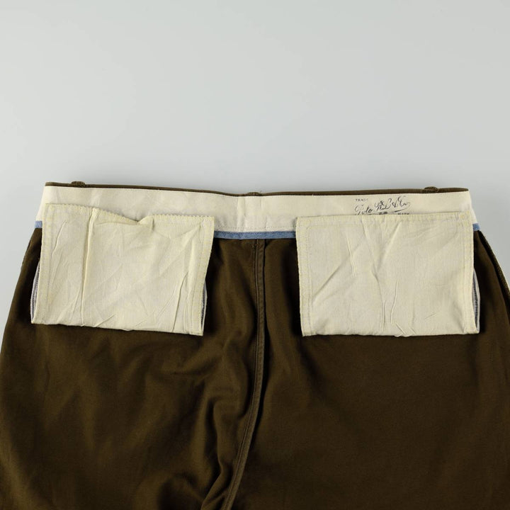 Ralph Lauren POLO RALPH LAUREN Classic Fit Chino Pants, Men's, Size W36 cotton brown type Vintage Second Hand
