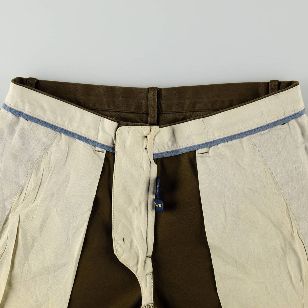 Ralph Lauren POLO RALPH LAUREN Classic Fit Chino Pants, Men's, Size W36 cotton brown type Vintage Second Hand