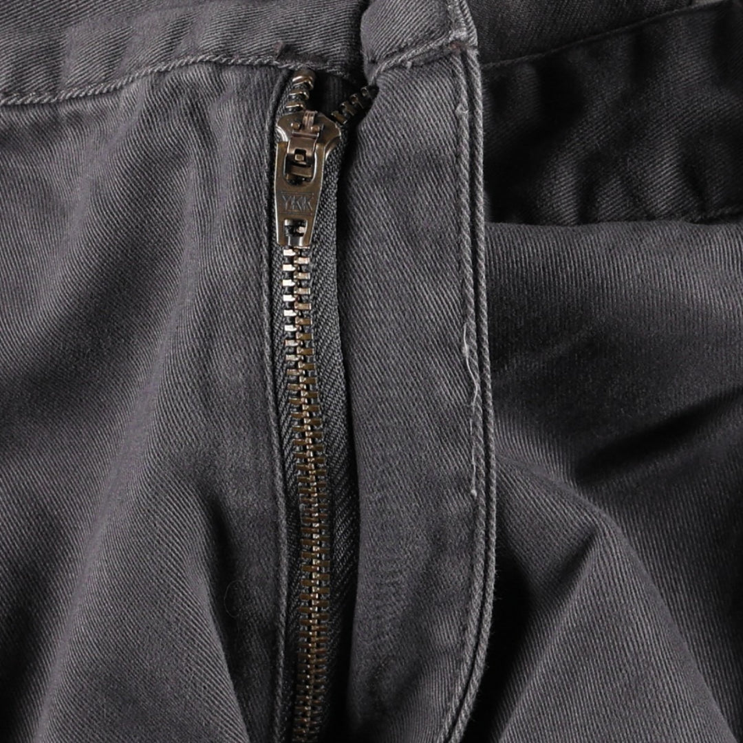 Ralph Lauren POLO by Ralph Lauren HAMMOND PANT Two-Pleat Chino Pants Size 36 cotton Charcoal Vintage Second Hand