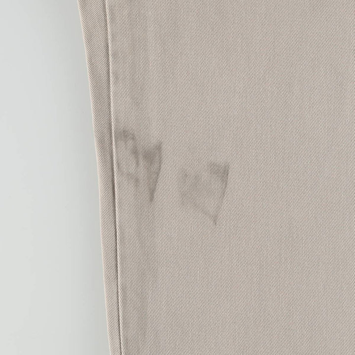 Ralph Lauren POLO by Ralph Lauren ANDREW PANT, two-pleat chino pants, men's, W32 equivalent cotton Beige type Vintage Second Hand