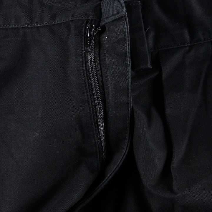 Ralph Lauren POLO GOLF Classic Golf Pant, two-pleat chino pants, men's size W34. polyester navy blue type Vintage Second Hand