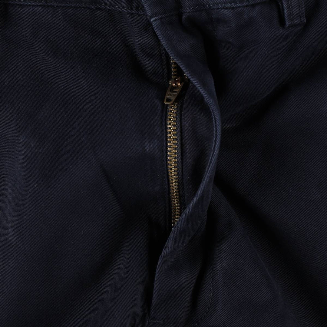 Ralph Lauren POLO by Ralph Lauren PROSPECT PANT Chino pants for men, equivalent to w35 cotton navy blue type Vintage Second Hand