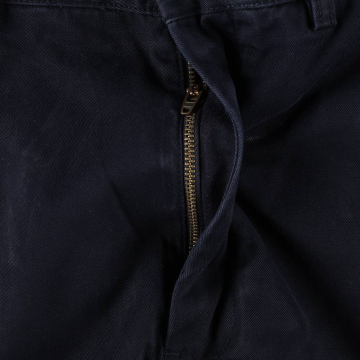 Ralph Lauren POLO by Ralph Lauren PROSPECT PANT Chino pants for men, equivalent to w35 cotton navy blue type Vintage Second Hand