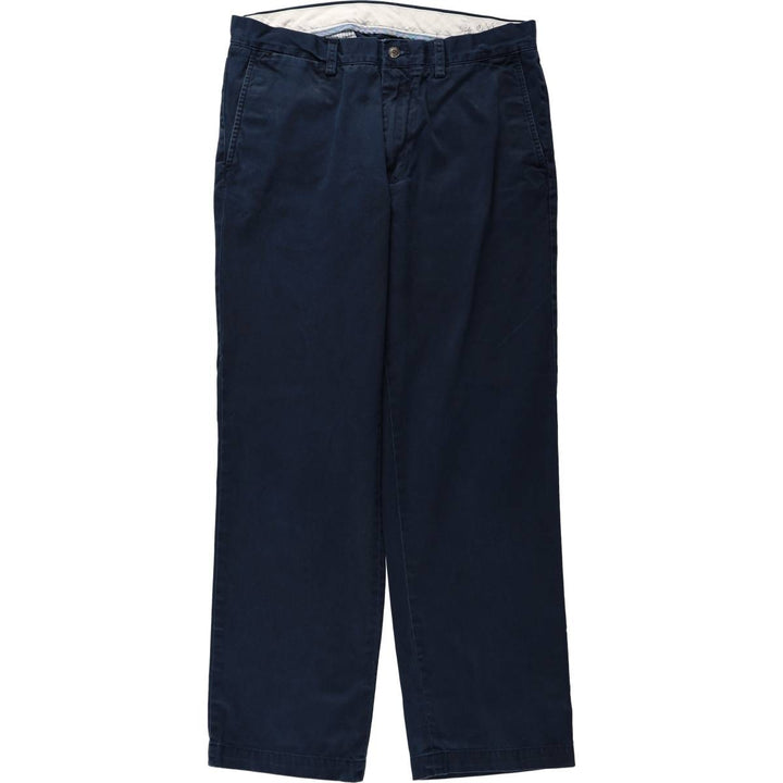 Ralph Lauren POLO RALPH LAUREN CLASSIC FIT Chino Pants Men's W33 equivalent cotton navy blue type Vintage Second Hand