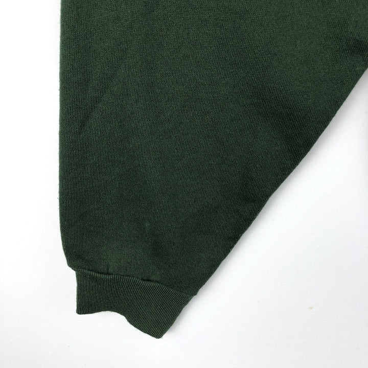 90'S Jerry Leigh LOONEY TUNES Bugs Bunny character sweatshirt, made in USA, men's size XL equivalent. polyester green type Vintage Second Hand