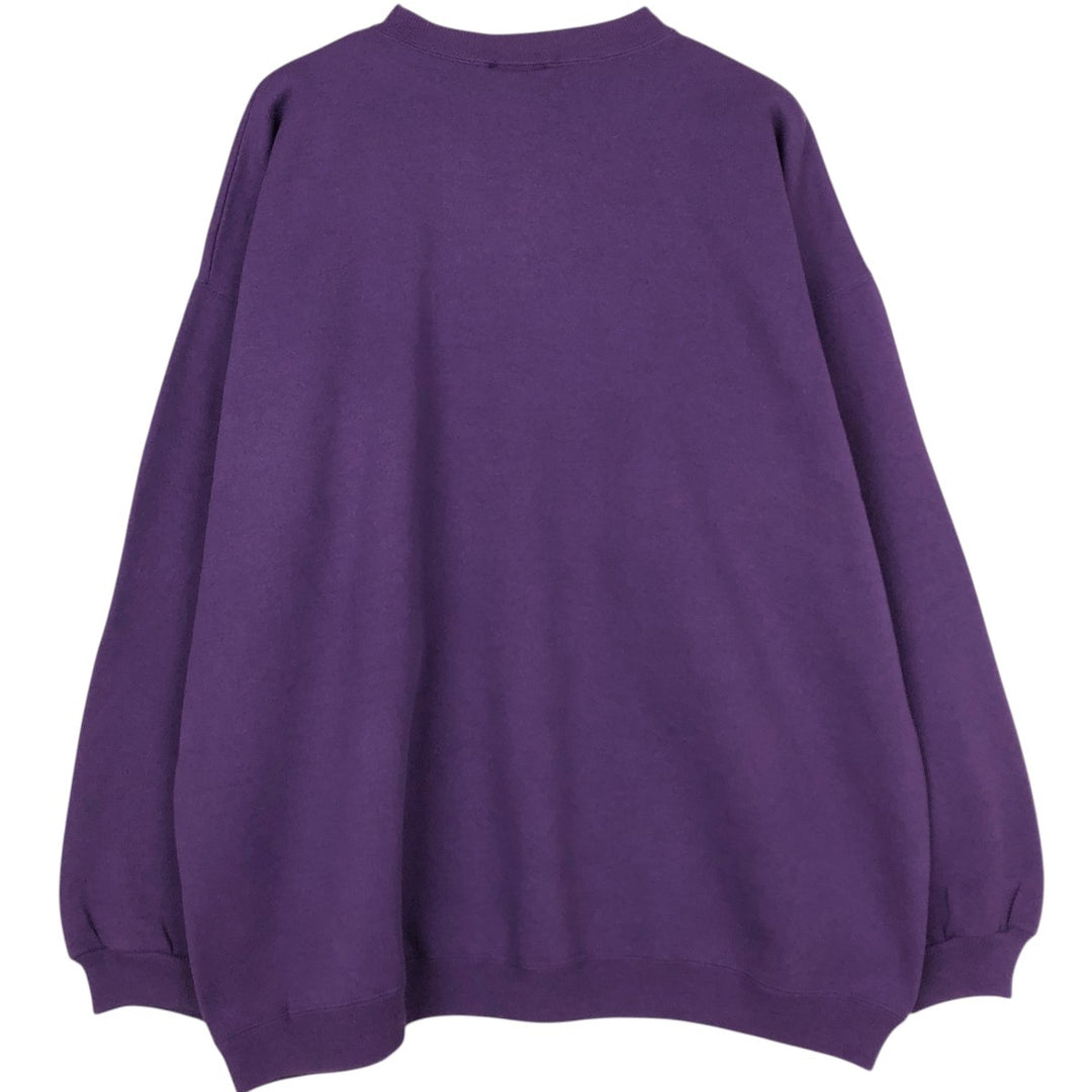 THE DISNEY STORE Snow White and the Seven Dwarfs Dopey Character Sweatshirt (Men's XL equivalent) unclear purple type Vintage Second Hand