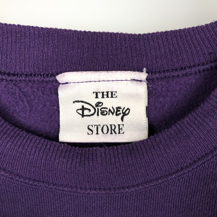 THE DISNEY STORE Snow White and the Seven Dwarfs Dopey Character Sweatshirt (Men's XL equivalent) unclear purple type Vintage Second Hand