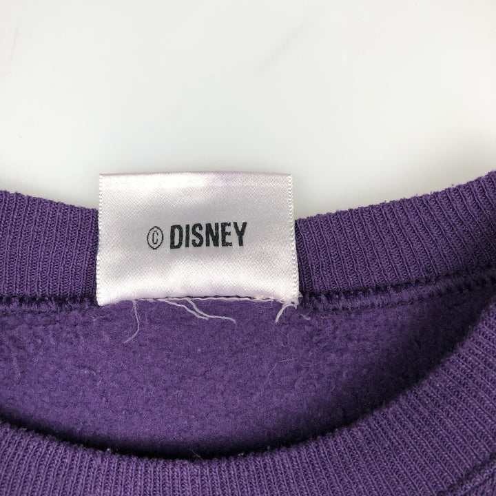 THE DISNEY STORE Snow White and the Seven Dwarfs Dopey Character Sweatshirt (Men's XL equivalent) unclear purple type Vintage Second Hand
