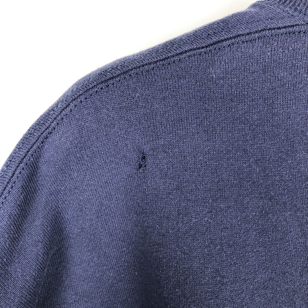 90'S JERSEY'S SUPER SWEATS Mickey Mouse Character Sweatshirt, Made in USA, Men's XL equivalent. cotton navy blue type Vintage Second Hand