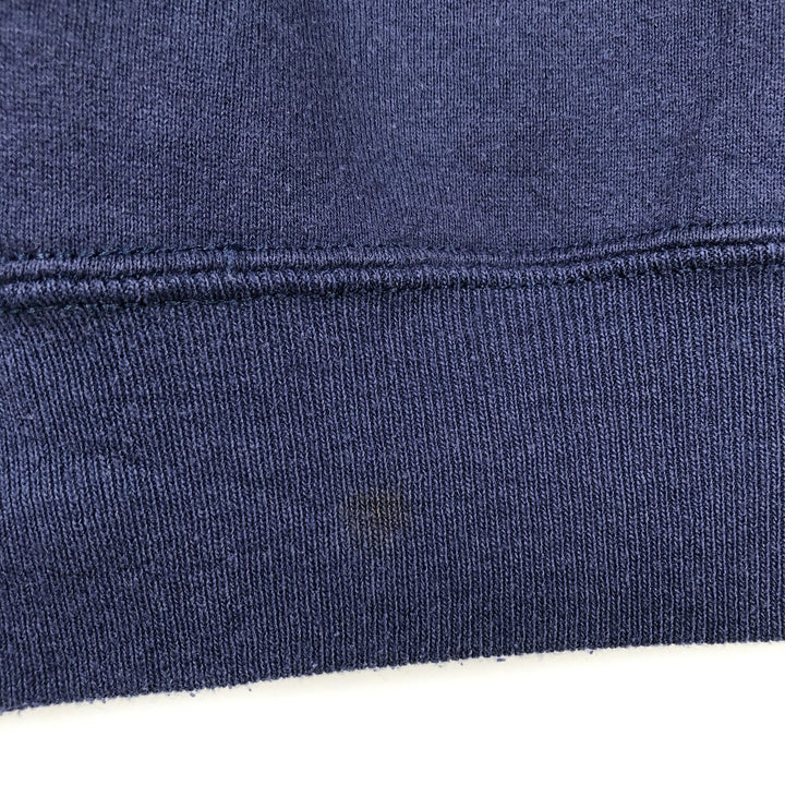 90'S JERSEY'S SUPER SWEATS Mickey Mouse Character Sweatshirt, Made in USA, Men's XL equivalent. cotton navy blue type Vintage Second Hand