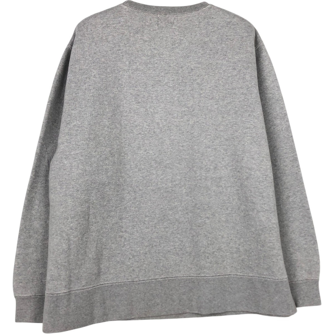 90'S Calvin Klein Jeans logo sweatshirt, men's size S (approx.), vintage. cotton gray type Vintage Second Hand