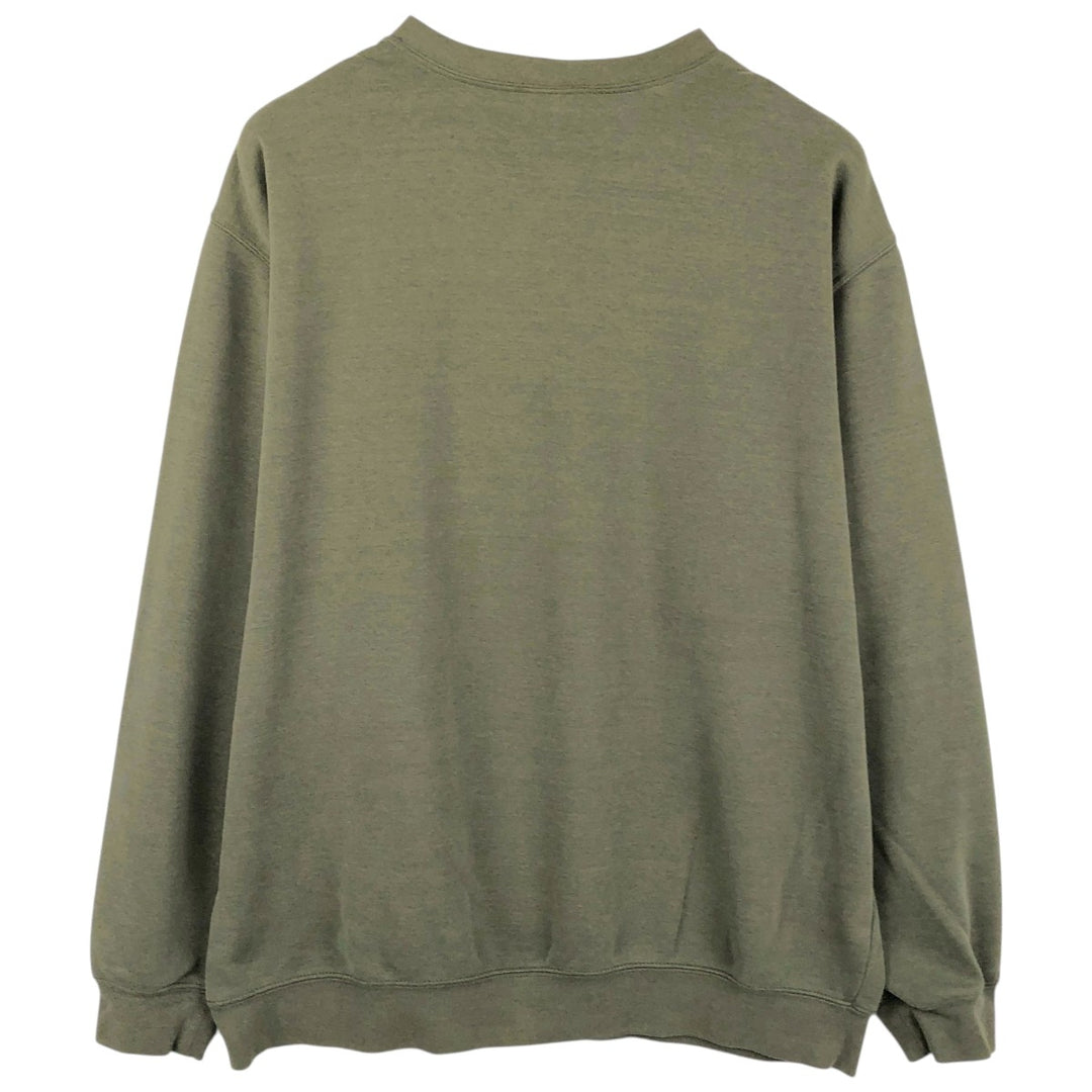 Carhartt sweatshirt, men's size XL cotton Khaki type Vintage Second Hand