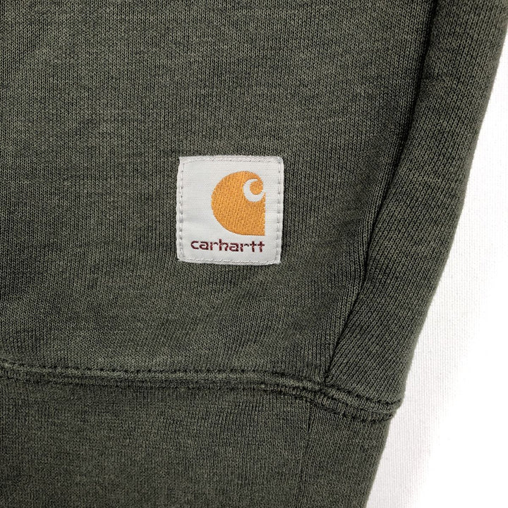 Carhartt sweatshirt, men's size XL cotton Khaki type Vintage Second Hand