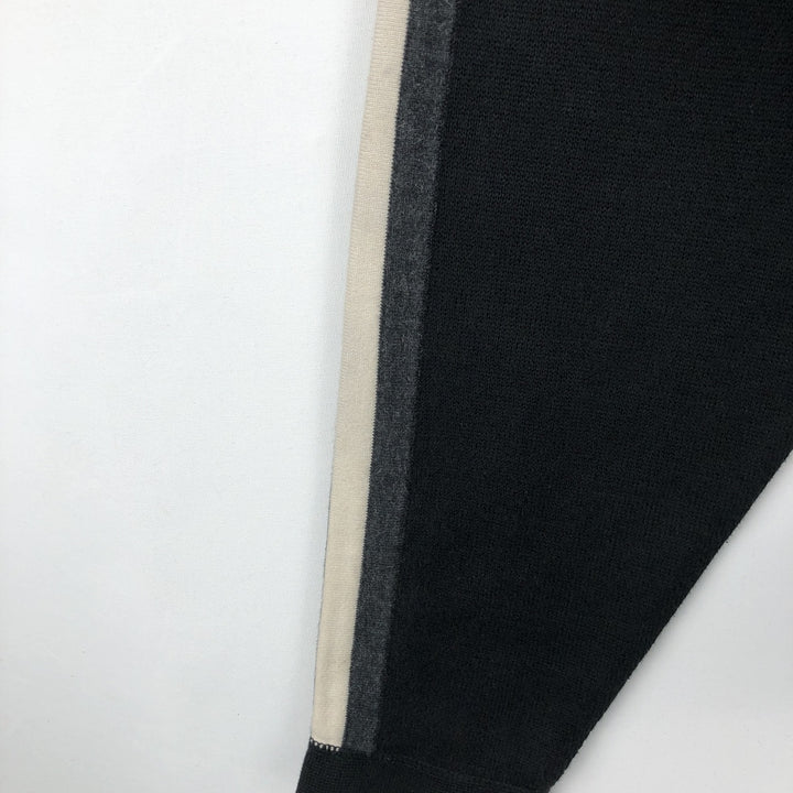 Eddie Bauer plain blank sweatshirt, made in the UK, men's size XXL equivalent. cotton black type Vintage Second Hand