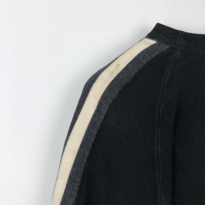 Eddie Bauer plain blank sweatshirt, made in the UK, men's size XXL equivalent. cotton black type Vintage Second Hand