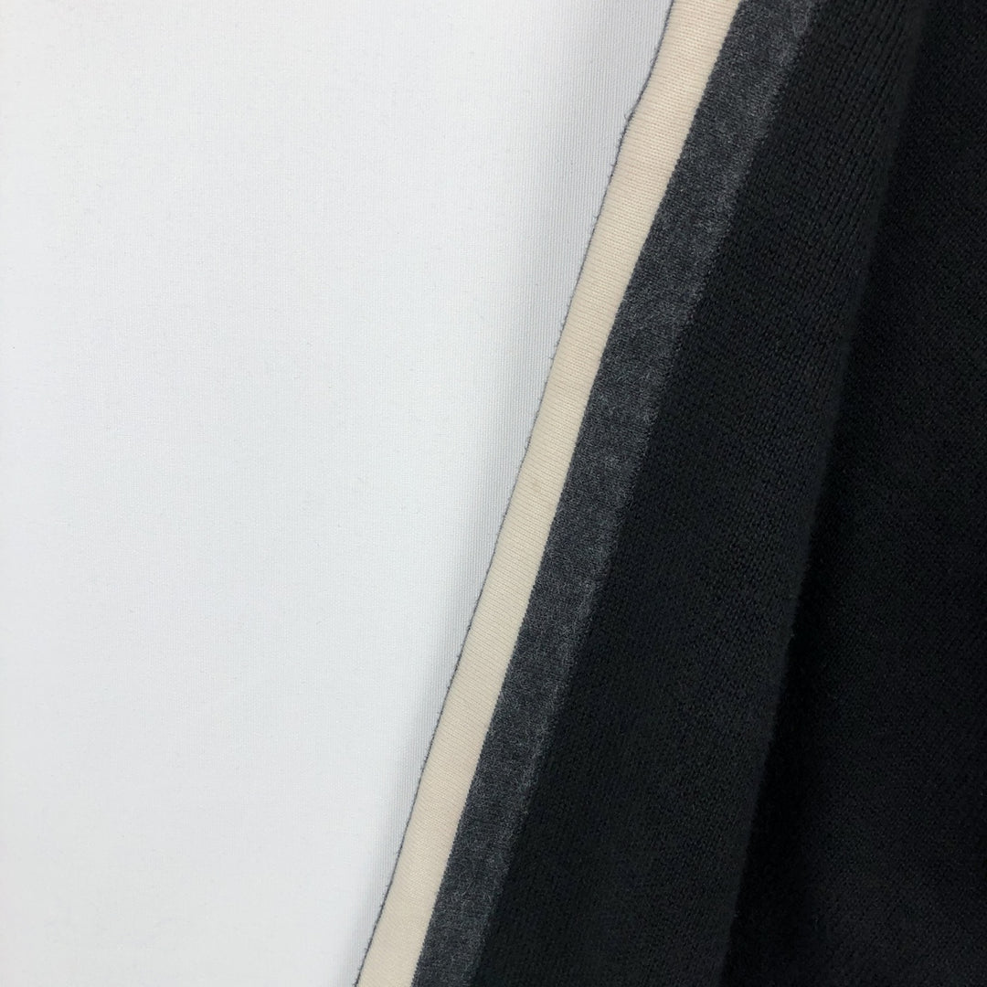 Eddie Bauer plain blank sweatshirt, made in the UK, men's size XXL equivalent. cotton black type Vintage Second Hand