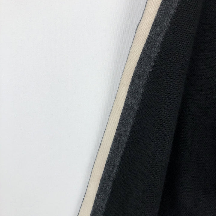 Eddie Bauer plain blank sweatshirt, made in the UK, men's size XXL equivalent. cotton black type Vintage Second Hand