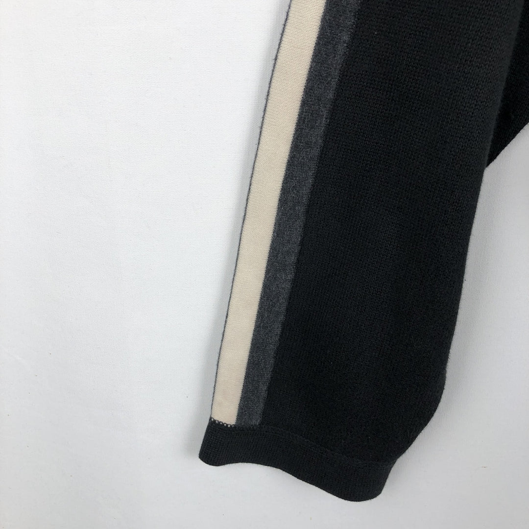 Eddie Bauer plain blank sweatshirt, made in the UK, men's size XXL equivalent. cotton black type Vintage Second Hand