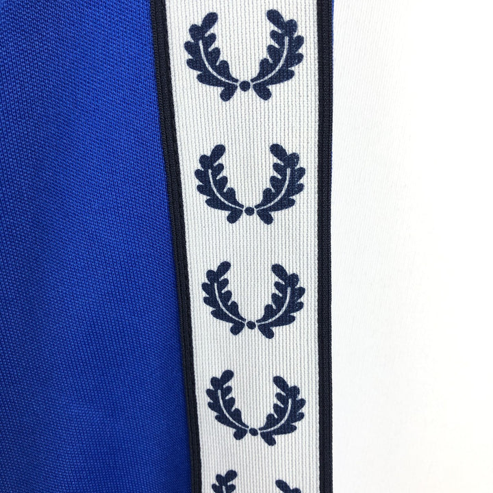 Fred Perry FRED PERRY Jersey Track Jacket Men's M polyester blue type Vintage Second Hand