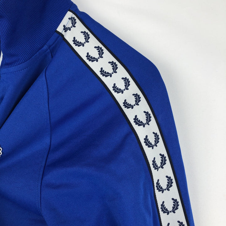 Fred Perry FRED PERRY Jersey Track Jacket Men's M polyester blue type Vintage Second Hand
