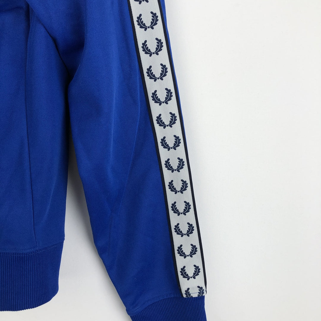 Fred Perry FRED PERRY Jersey Track Jacket Men's M polyester blue type Vintage Second Hand