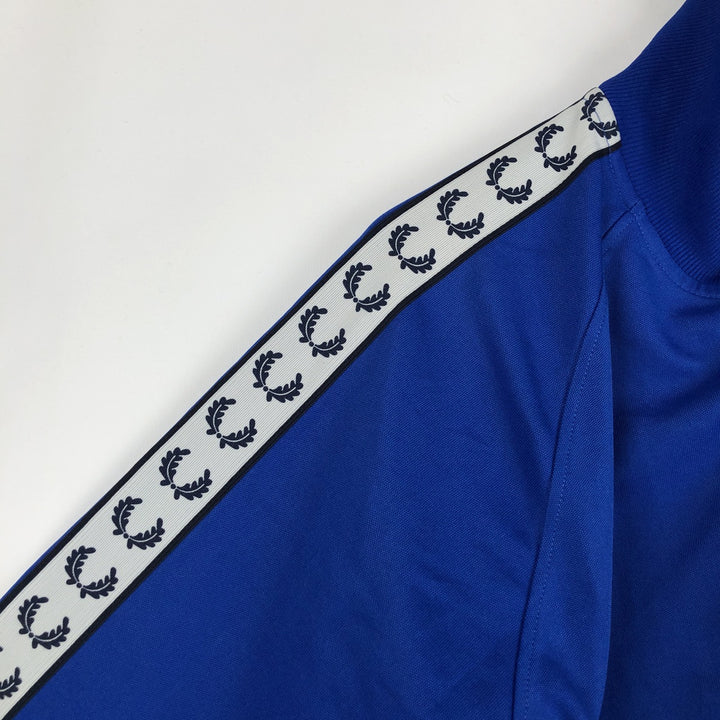 Fred Perry FRED PERRY Jersey Track Jacket Men's M polyester blue type Vintage Second Hand
