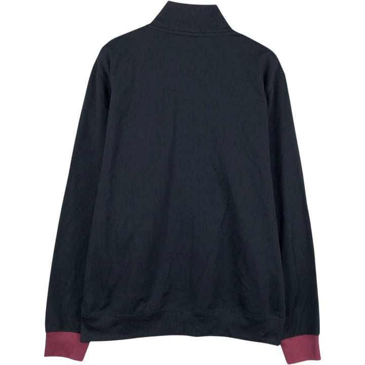 Fred Perry track jacket, men's size XL (approx.) polyester black type Vintage Second Hand
