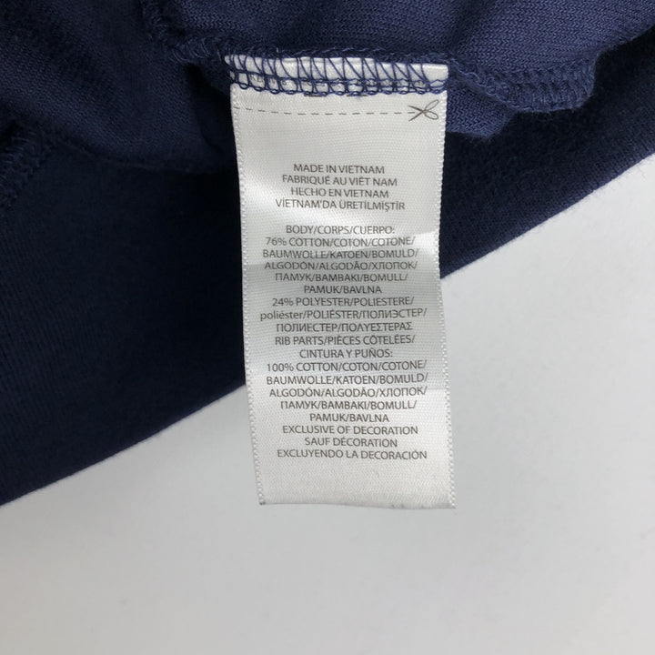 Ralph Lauren POLO RALPH LAUREN Velour Jersey Track Jacket, Men's Size XL (approx.) cotton navy blue type Vintage Second Hand