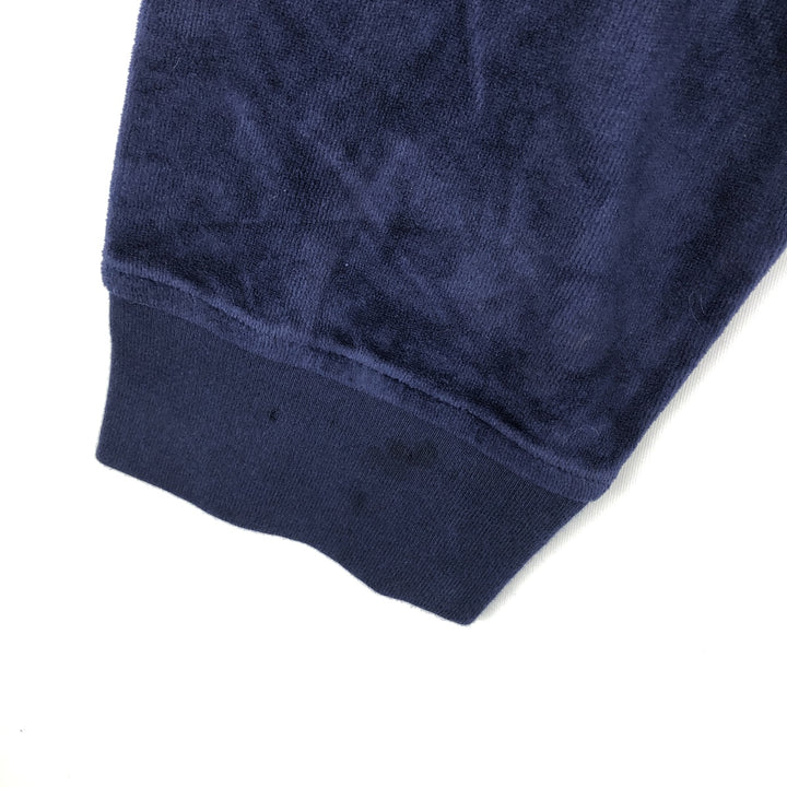 Ralph Lauren POLO RALPH LAUREN Velour Jersey Track Jacket, Men's Size XL (approx.) cotton navy blue type Vintage Second Hand