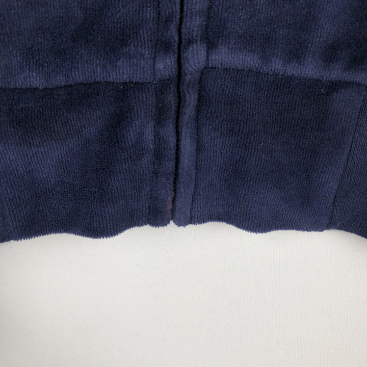 Ralph Lauren POLO RALPH LAUREN Velour Jersey Track Jacket, Men's Size XL (approx.) cotton navy blue type Vintage Second Hand