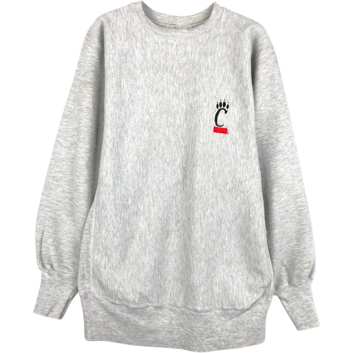 Champion Reverse Weave Sweatshirt (Men's Size L) unclear gray type Vintage Second Hand