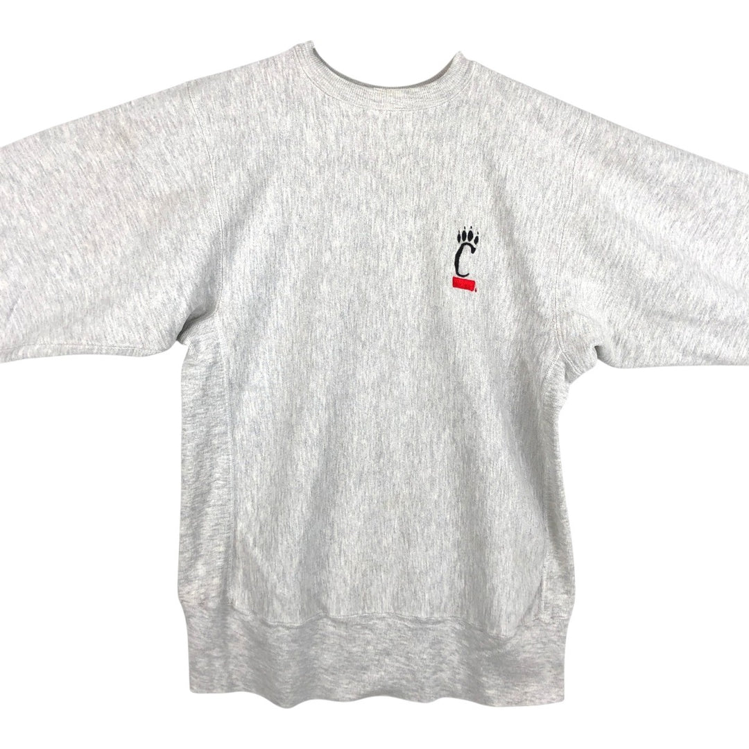 Champion Reverse Weave Sweatshirt (Men's Size L) unclear gray type Vintage Second Hand