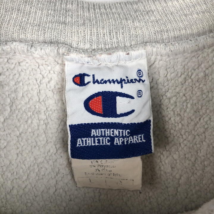 Champion Reverse Weave Sweatshirt (Men's Size L) unclear gray type Vintage Second Hand